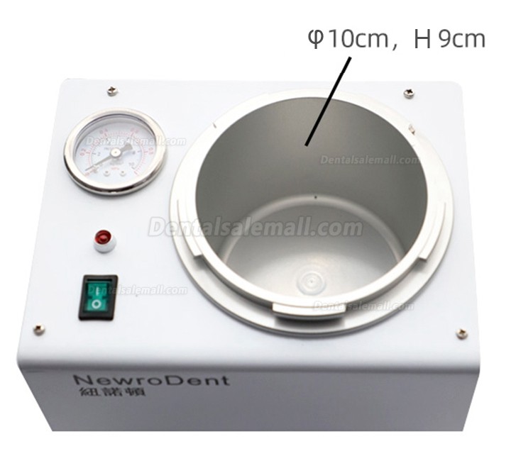 Portable Dental Lab Air Pressure Pot Sterilizing Pneumatic Polymerizing Polymerizer